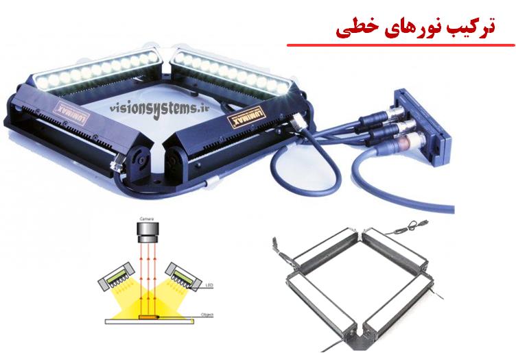  Combination of linear lights of machine vision systems