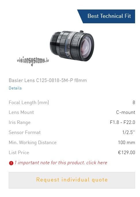 The best choice The lens is technically 