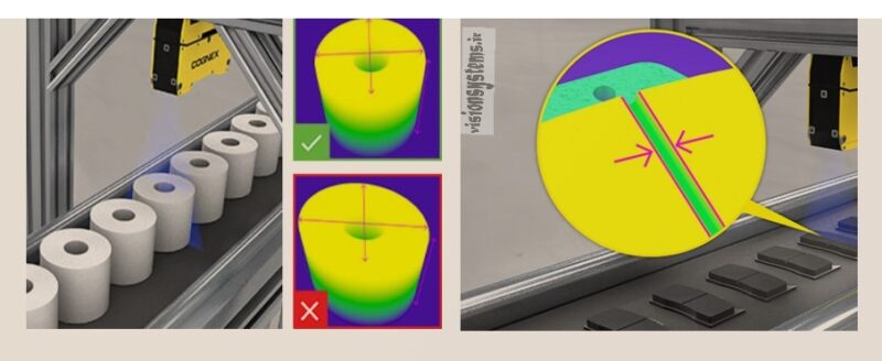 Dimensional control with machine vision