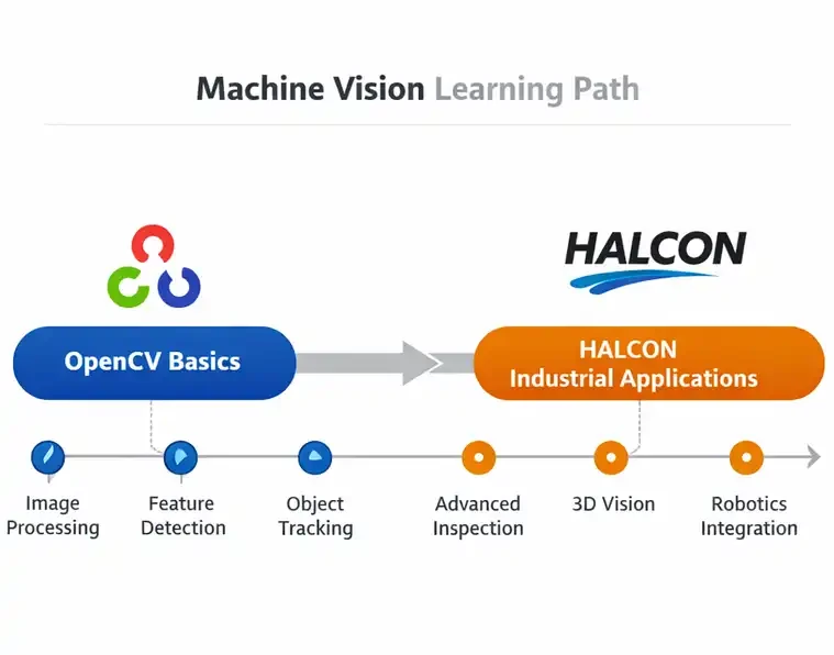 مقایسه HALCON و OpenCV در بینایی ماشین صنعتی - شرکت بینا پردازش سیستم ...